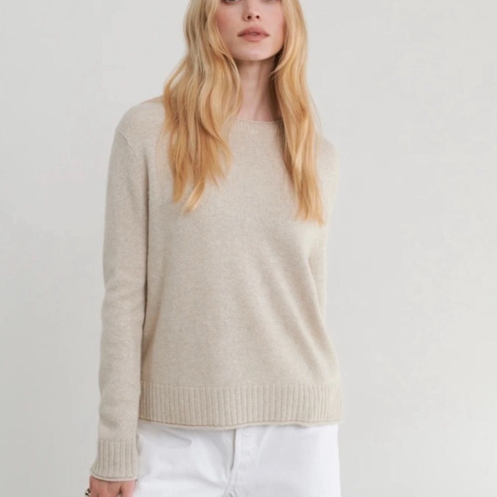 Jenni Kayne Everyday Sweater Wool Cashmere Blend Size XS